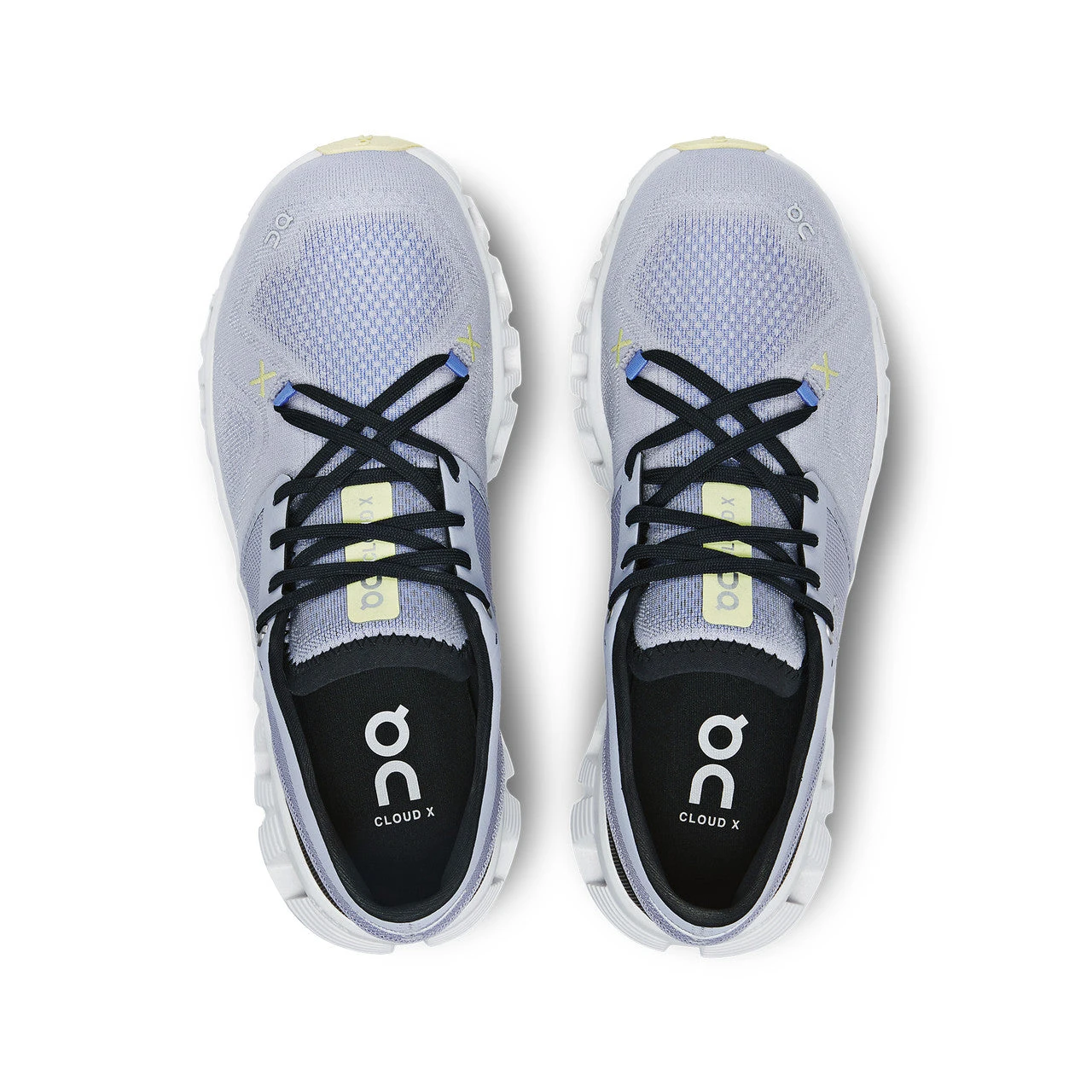 'On Running' Women's Cloud X 3 - Nimbus / White 2 'On Running' Women's Cloud X 3 - Nimbus / White - Image 2