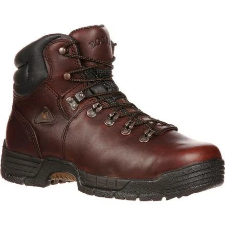 'Rocky' Men's 6" MobiLite WP Steel Toe - Dark Brown 1 'Rocky' Men's 6" MobiLite WP Steel Toe - Dark Brown