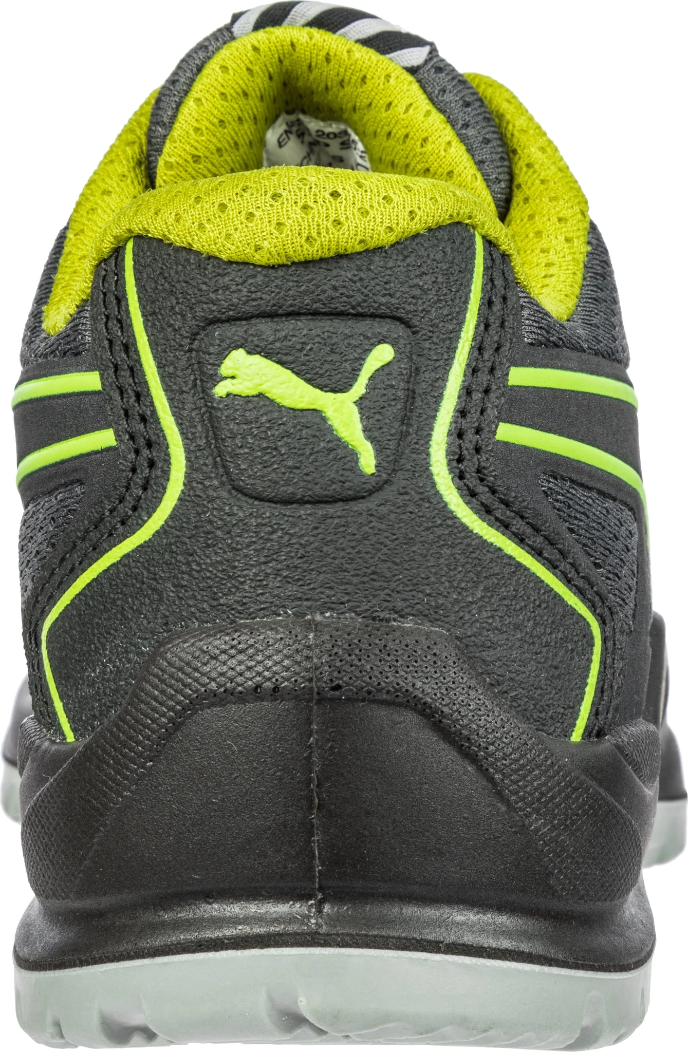 'Puma' Women's Fuse TC Low ESD Steel Toe - Black / Lime Green 3 'Puma' Women's Fuse TC Low ESD Steel Toe - Black / Lime Green - Image 3