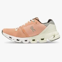 'On Running' Women's Cloudflyer 4 - Peach / Aloe -Fashion Shoes 71.98669 cloudflyer 4 fw22 peach aloe w g4 1024x1024@2x