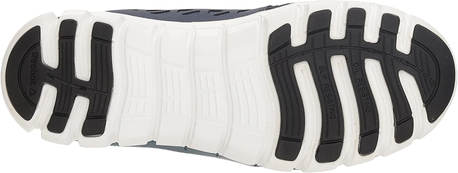 'Reebok' Men's Sublite Cushion ESD SR Alloy Toe - Navy 2 'Reebok' Men's Sublite Cushion ESD SR Alloy Toe - Navy - Image 2