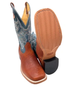 'Boulet' Men's 13" Western Square Toe - Utta Whisky / Puma Turqueza -Fashion Shoes 92935 1024x1024@2x