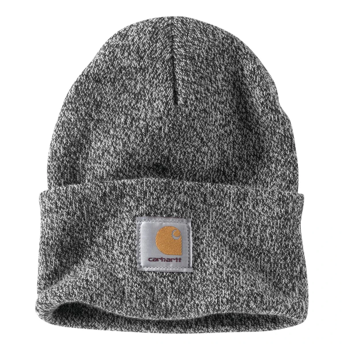'Carhartt' Acrylic Watch Knit Hat - Black / White 1 'Carhartt' Acrylic Watch Knit Hat - Black / White
