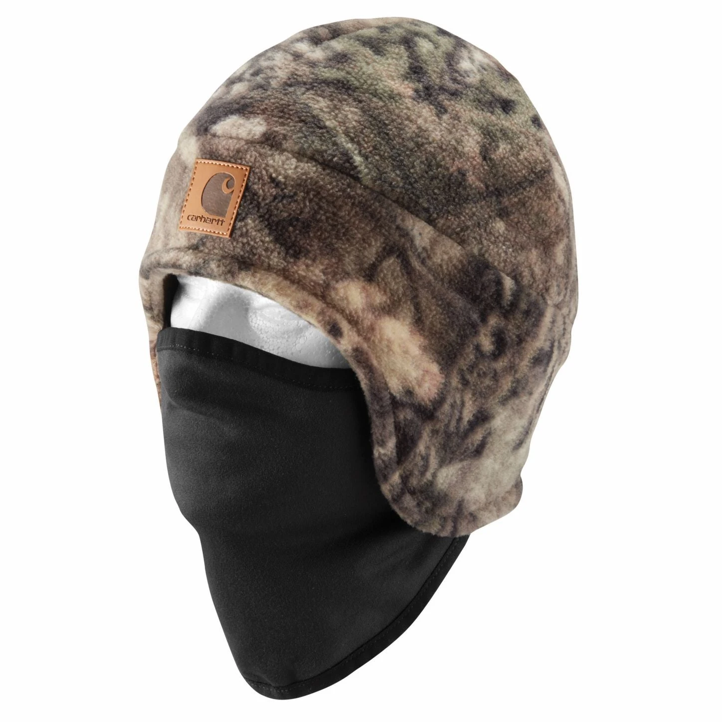 'Carhartt' Men's Fleece 2-in-1 Headwear - Mossy Oak Break-Up Country 1 'Carhartt' Men's Fleece 2-in-1 Headwear - Mossy Oak Break-Up Country
