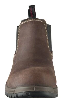 'Avenger' Men's 4" Foreman Romeo EH SR Comp Toe Pull On - Brown -Fashion Shoes A7110 front 1024x1024@2x