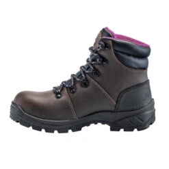 'Avenger' Women's 6" Builder EH WP Steel Toe - Brown -Fashion Shoes A8125 8675 medial 1024x1024@2x