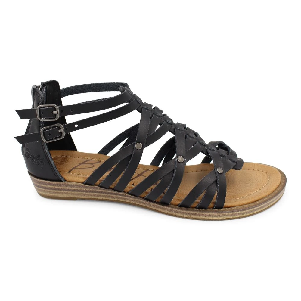 'Blowfish Malibu' Women's Bethy Sandal - Black Dyecut 2 'Blowfish Malibu' Women's Bethy Sandal - Black Dyecut - Image 2