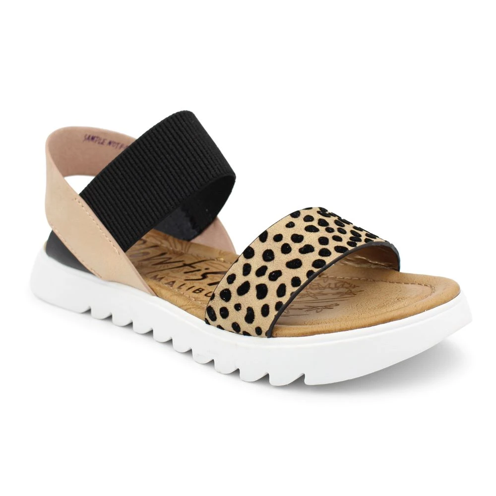 'Blowfish Malibu' Women's Tia Sandal - Sand Pixie Leopard 1 'Blowfish Malibu' Women's Tia Sandal - Sand Pixie Leopard