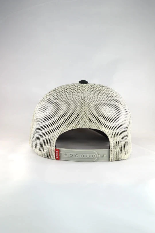 'Kimes Ranch' Men's Cody American Trucker Cap - Denim 2 'Kimes Ranch' Men's Cody American Trucker Cap - Denim - Image 2