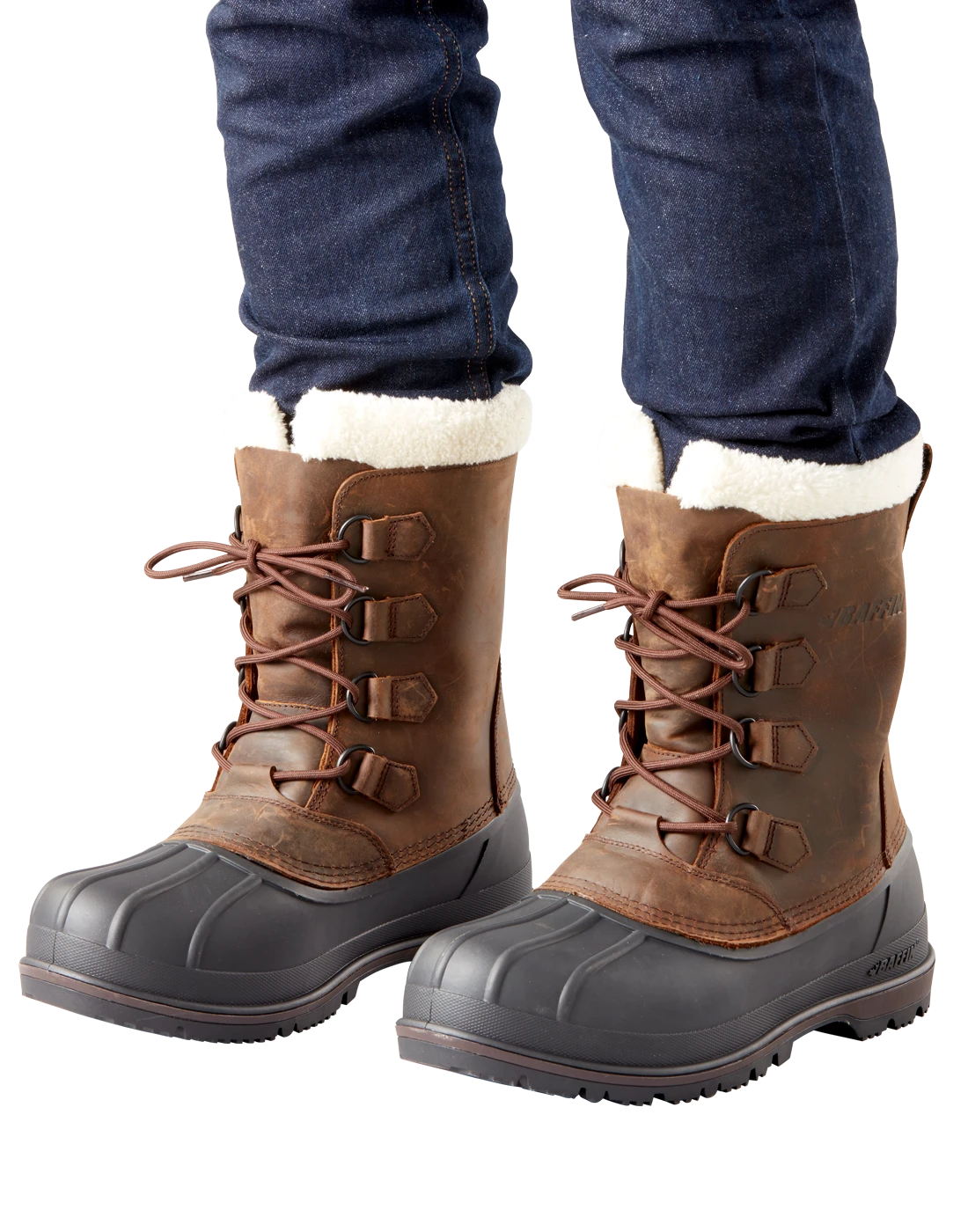 'Baffin' Men's 12" Canada Insulated WP Boot - Brown 5 'Baffin' Men's 12" Canada Insulated WP Boot - Brown - Image 5