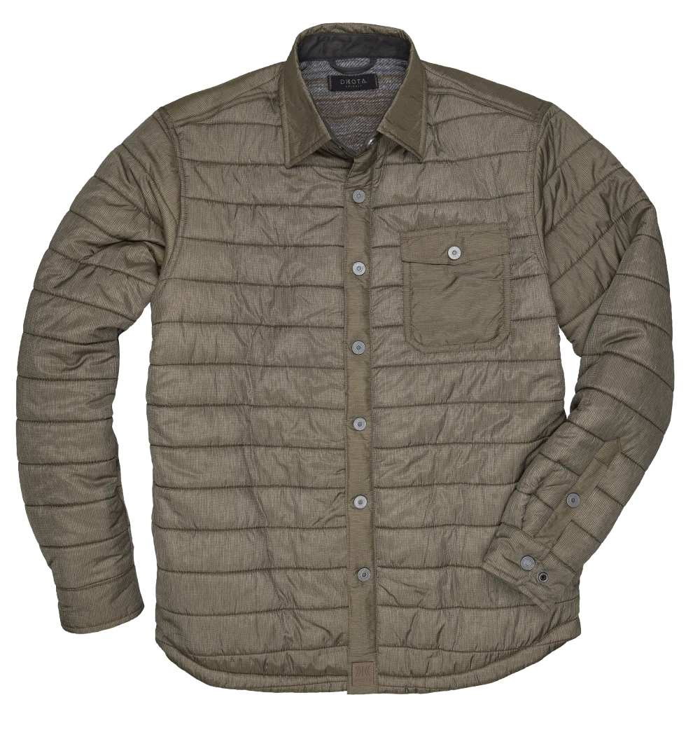 'Dakota Grizzly' Men's Lucas Quilted Jacket - Gear 1 'Dakota Grizzly' Men's Lucas Quilted Jacket - Gear