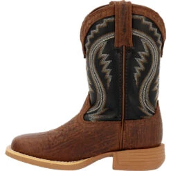'Durango' Youth Lil' Rebel Pro Western Square Toe - Acorn / Black Onyx 13 'Durango' Youth Lil' Rebel Pro Western Square Toe - Acorn / Black Onyx -Fashion Shoes DBT0237Y instep profile 1024x1024@2x