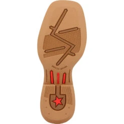 'Durango' Youth Lil' Rebel Pro Western Square Toe - Acorn / Black Onyx 9 'Durango' Youth Lil' Rebel Pro Western Square Toe - Acorn / Black Onyx -Fashion Shoes DBT0237Y outsole 1024x1024@2x