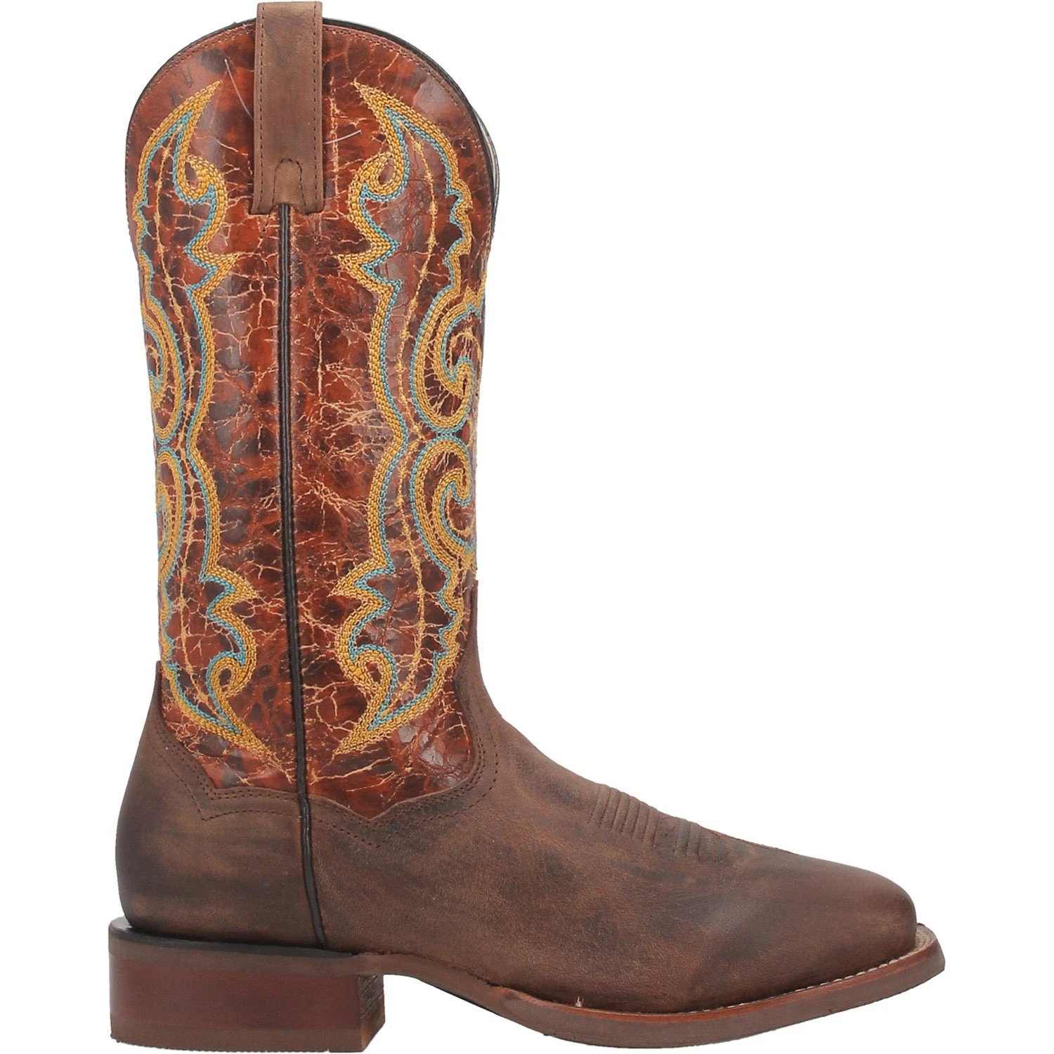 'Dan Post' Men's 13" Bullhead Western Square Toe - Rust 1 'Dan Post' Men's 13" Bullhead Western Square Toe - Rust
