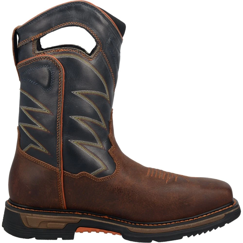 'Dan Post' Men's 11" Thunderhead EH WP Western Square Toe - Brown / Black 1 'Dan Post' Men's 11" Thunderhead EH WP Western Square Toe - Brown / Black
