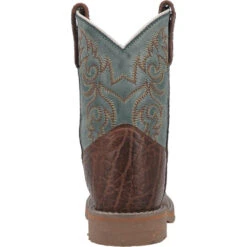 'Dan Post' Children's 8" Lil' Bisbee Western Square Toe - Brown / Blue -Fashion Shoes DPC2918 4 1024x1024@2x