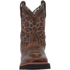'Dan Post' Youth 9" Makucha Leopard Western Square Toe - Tan / Multi (Sizes 3Y-6Y) 10 'Dan Post' Youth 9" Makucha Leopard Western Square Toe - Tan / Multi (Sizes 3Y-6Y) -Fashion Shoes DPC3951 5 1024x1024@2x