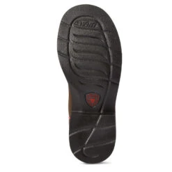 'Ariat' Youth 6" Cowpoke Fatbaby Western - Dark Brown -Fashion Shoes F20 YTH WEST 10034015 sole 1024x1024@2x