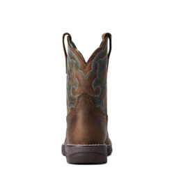 'Ariat' Women's Anthem Shortie Western Square Toe - Distressed Brown 10 'Ariat' Women's Anthem Shortie Western Square Toe - Distressed Brown -Fashion Shoes F21 WMS WEST 10038429 heel 1024x1024@2x