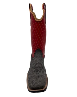 'Fenoglio' Men's 13" Cape Buffalo Western Square Toe - Grey / Red -Fashion Shoes FB342426283 1024x1024@2x
