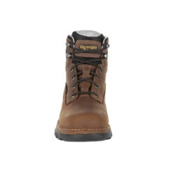 'Georgia Boot' Men's 6" Eagle One EH WP Steel Toe - Brown -Fashion Shoes GB00313 front 1024x1024@2x