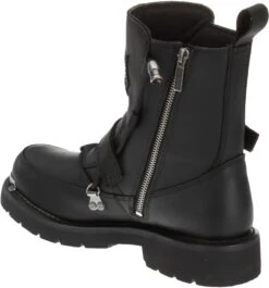 'Harley Davidson' Men's 6" Distortion Skull Zip Boot - Black -Fashion Shoes HDM D94167 F15 091114 225 1024x1024@2x