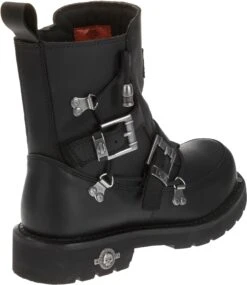 'Harley Davidson' Men's 6" Distortion Skull Zip Boot - Black -Fashion Shoes HDM D94167 F15 091114 315 1024x1024@2x