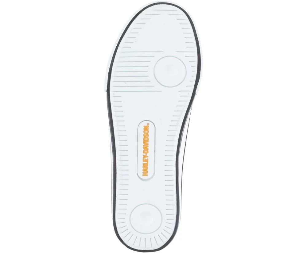 'Harley Davidson' Women's Zia Black Canvas Sneaker - Black 3 'Harley Davidson' Women's Zia Black Canvas Sneaker - Black - Image 3