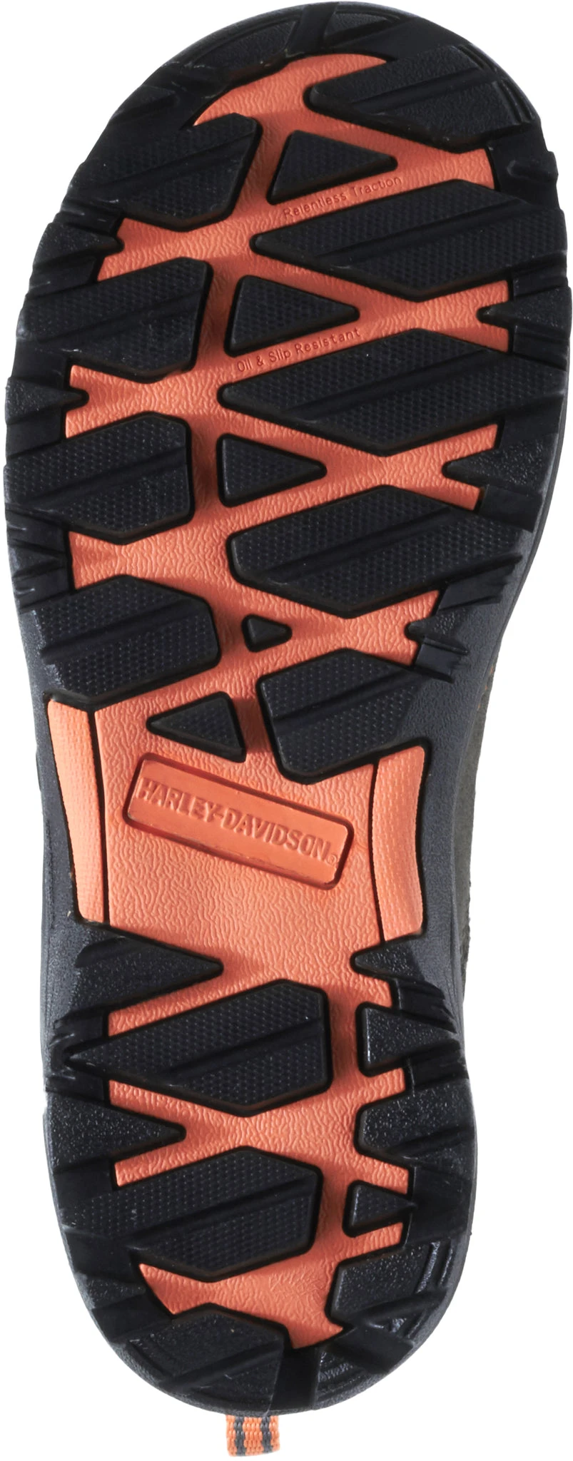 'Harley Davidson' Women's Wincrest Oxford - Grey / Light Orange 10 'Harley Davidson' Women's Wincrest Oxford - Grey / Light Orange - Image 10