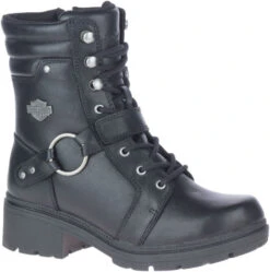 'Harley Davidson' Women's 6" Tegan Harness - Black -Fashion Shoes HDW D84706 071520 S21 022 1024x1024@2x