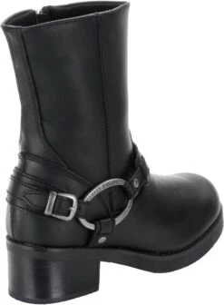 'Harley Davidson' Women's 8" Christa Harness Boot - Black -Fashion Shoes HDW D85298 080714 F15 315 1024x1024@2x