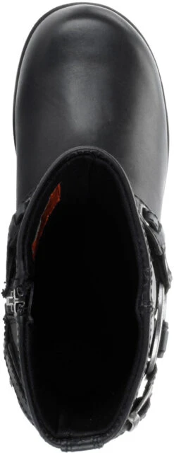 'Harley Davidson' Women's 8" Christa Harness Boot - Black -Fashion Shoes HDW D85298 080714 F15 TOP 1024x1024@2x