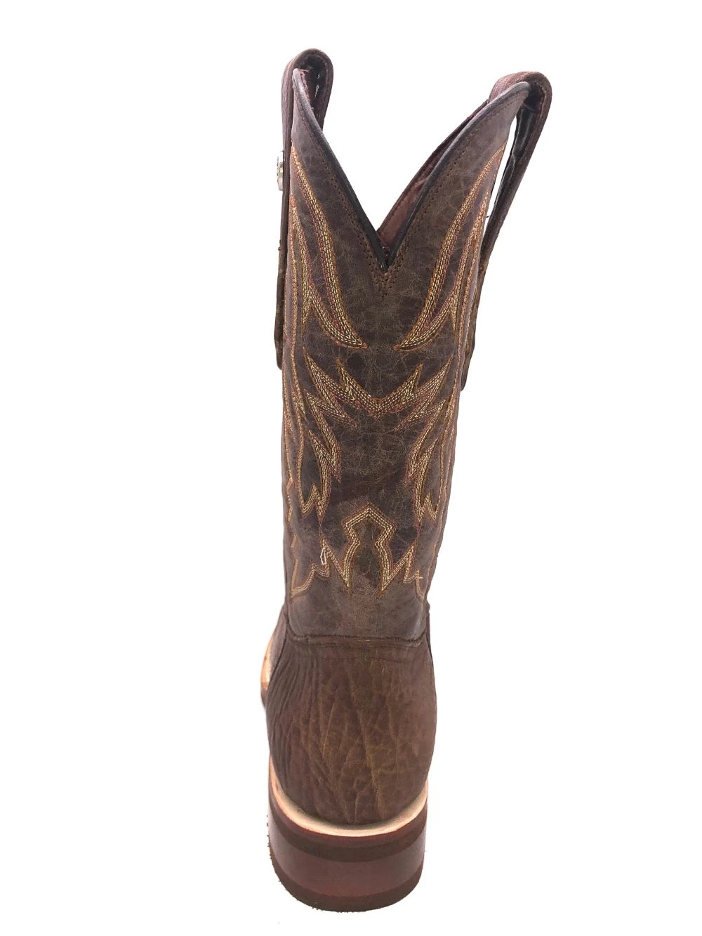 'Tanner Mark' Men's 13" Western Square Toe - Brown / Brown 3 'Tanner Mark' Men's 13" Western Square Toe - Brown / Brown - Image 3