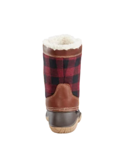 'Baffin' Women's Jasper Insulated WP Boot - Red / Black Plaid -Fashion Shoes JASPER RAF HEEL 1024x1024@2x