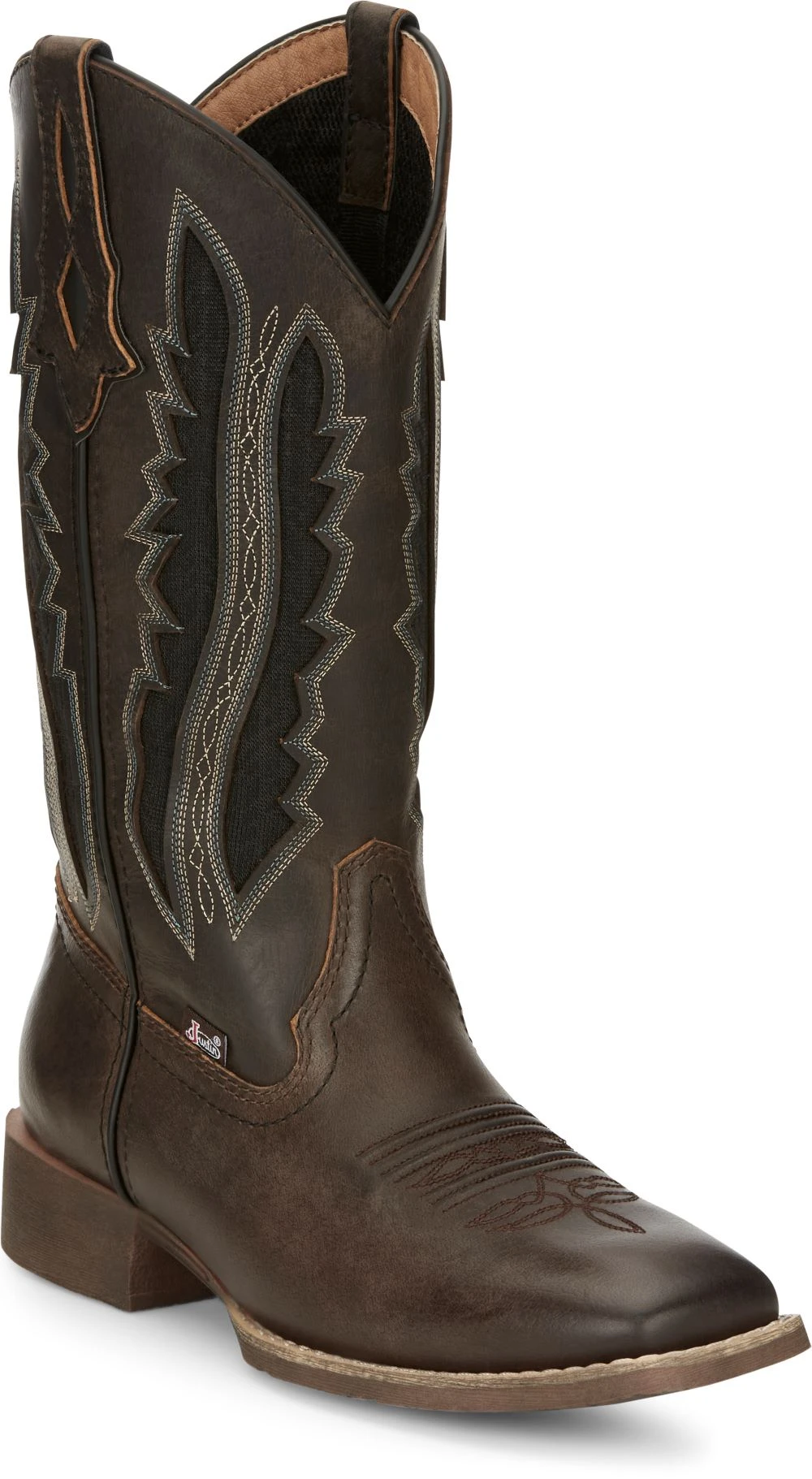 'Justin Brands' Women's 12" Jaycie Western Square Toe - Brown 6 'Justin Brands' Women's 12" Jaycie Western Square Toe - Brown - Image 6