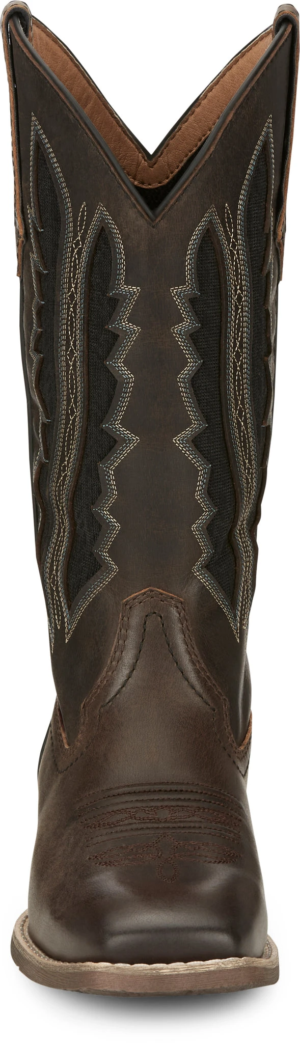 'Justin Brands' Women's 12" Jaycie Western Square Toe - Brown 5 'Justin Brands' Women's 12" Jaycie Western Square Toe - Brown - Image 5