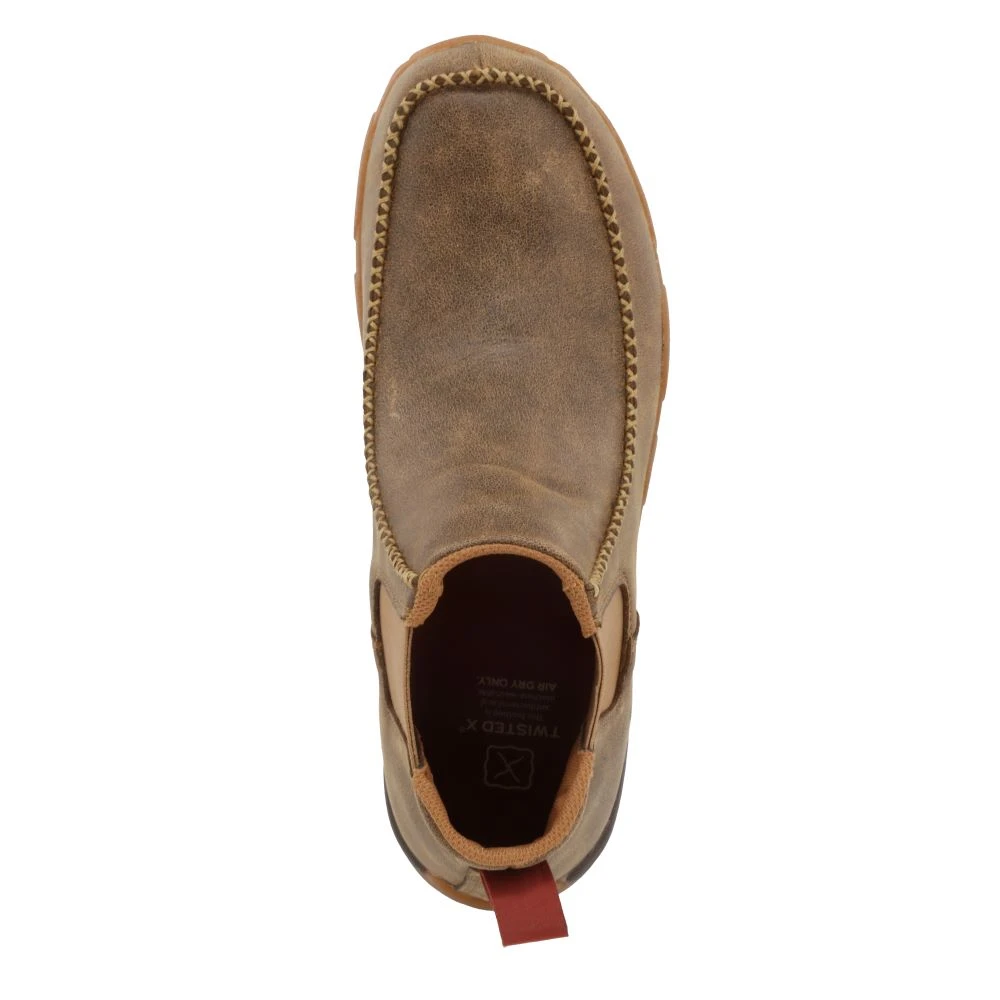 'Twisted X' Men's Slip On Driving Moc - Brown 2 'Twisted X' Men's Slip On Driving Moc - Brown - Image 2