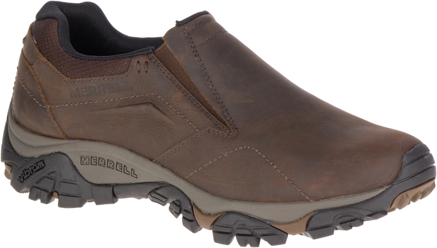 'Merrell' Men's Moab Adventure Moc - Dark Earth / Brown (Wide) 1 'Merrell' Men's Moab Adventure Moc - Dark Earth / Brown (Wide)