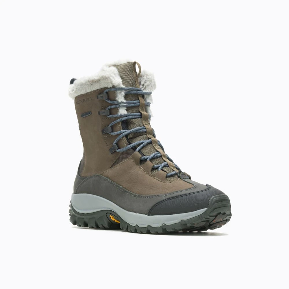 'Merrell' Women's Thermo Rhea 200GR WP Winter Mid Hiker - Olive 5 'Merrell' Women's Thermo Rhea 200GR WP Winter Mid Hiker - Olive - Image 5