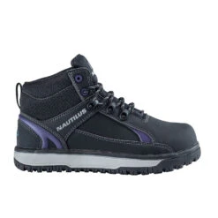 'Nautilus' Women's Urban Int. MetGuard EH SR Alloy Toe - Black / Purple -Fashion Shoes N1471 lateral 1024x1024@2x