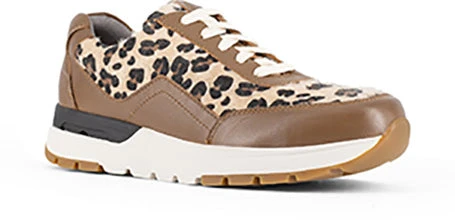 'Rockport' Women's PulseTech EH Comp Toe Sneaker - Brown / Cheetah 1 'Rockport' Women's PulseTech EH Comp Toe Sneaker - Brown / Cheetah