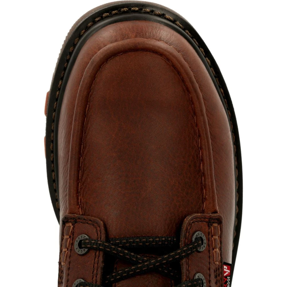 'Rocky'' Men's 6" Rams Horn EH WP Comp Toe Wedge - Brown 2 'Rocky'' Men's 6" Rams Horn EH WP Comp Toe Wedge - Brown - Image 2