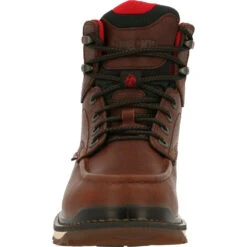 'Rocky'' Men's 6" Rams Horn EH WP Comp Toe Wedge - Brown 10 'Rocky'' Men's 6" Rams Horn EH WP Comp Toe Wedge - Brown -Fashion Shoes RKK0322 front 1024x1024@2x