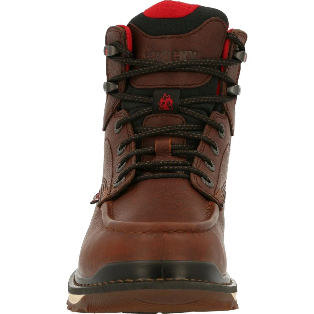 'Rocky'' Men's 6" Rams Horn EH WP Comp Toe Wedge - Brown 4 'Rocky'' Men's 6" Rams Horn EH WP Comp Toe Wedge - Brown - Image 4