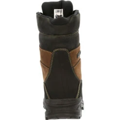 'Rocky' Men's 10" MTN Stalker Pro 400GR WP Hunting - Brown / Black -Fashion Shoes RKS0529 back 1024x1024@2x