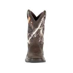 'Rocky' Youth Ride FLX WP Boot - Brown / Realtree Camo -Fashion Shoes RKW0258C front 1024x1024@2x