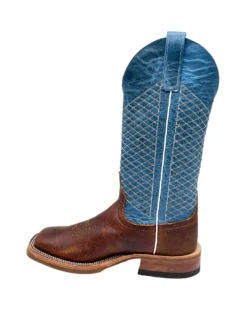 'Anderson Bean' Men's 13" Western Square Toe - Bison / Blue Lava -Fashion Shoes S11162 1024x1024@2x