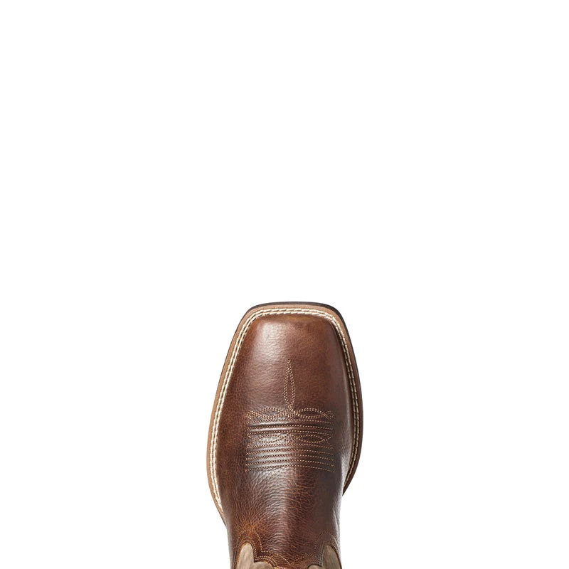 'Ariat' Men's 11" Qualifier Western Square Toe - Wicker 2 'Ariat' Men's 11" Qualifier Western Square Toe - Wicker - Image 2