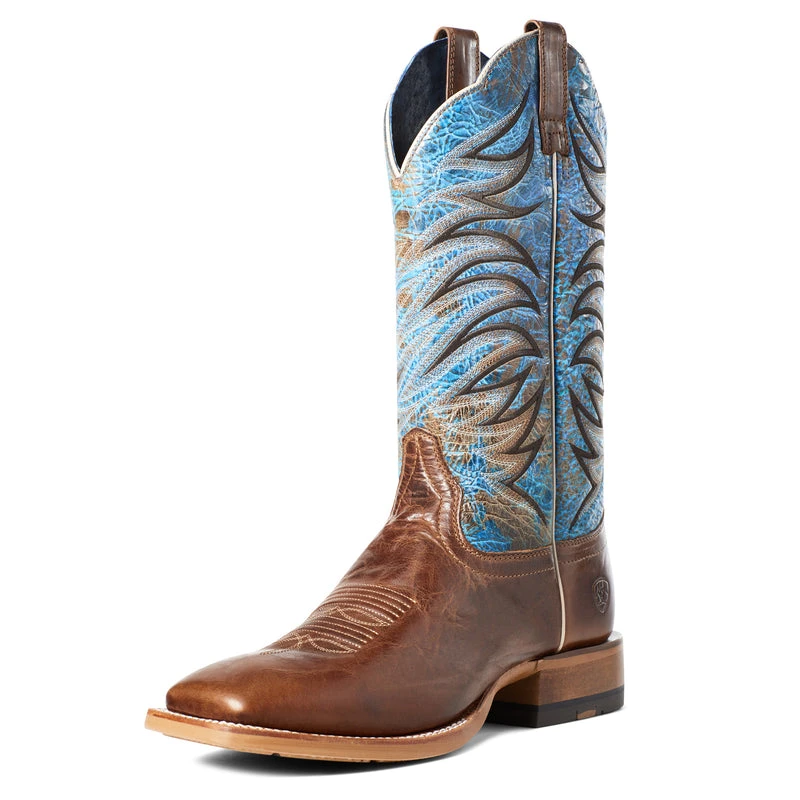 'Ariat' Men's 13" Firecatcher Western Square Toe - Well Brown 4 'Ariat' Men's 13" Firecatcher Western Square Toe - Well Brown - Image 4