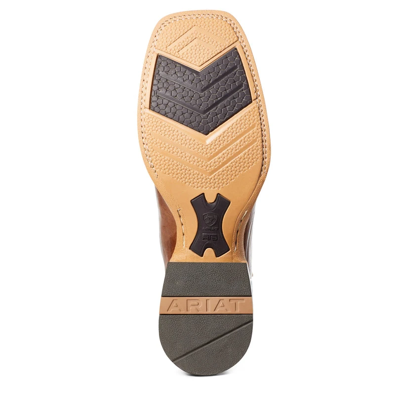 'Ariat' Men's 13" Firecatcher Western Square Toe - Well Brown 3 'Ariat' Men's 13" Firecatcher Western Square Toe - Well Brown - Image 3